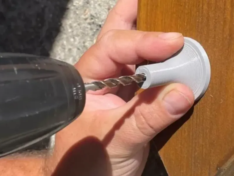 Drill Guide - always perfect hole!