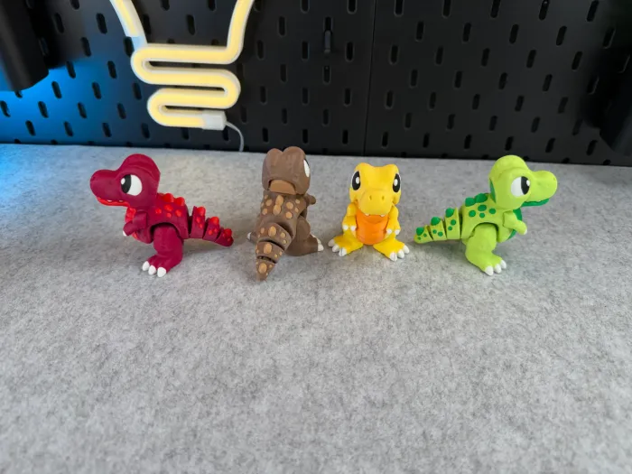 Шарнирный T-Rex - Игрушки и игры - PLA - изделие 3D-печати - фото 9