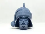 santa Darth vader keychain-7