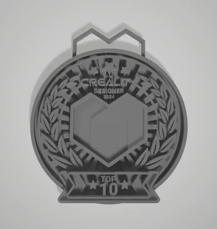 Creality Cloud Top 10 and 100 Medal