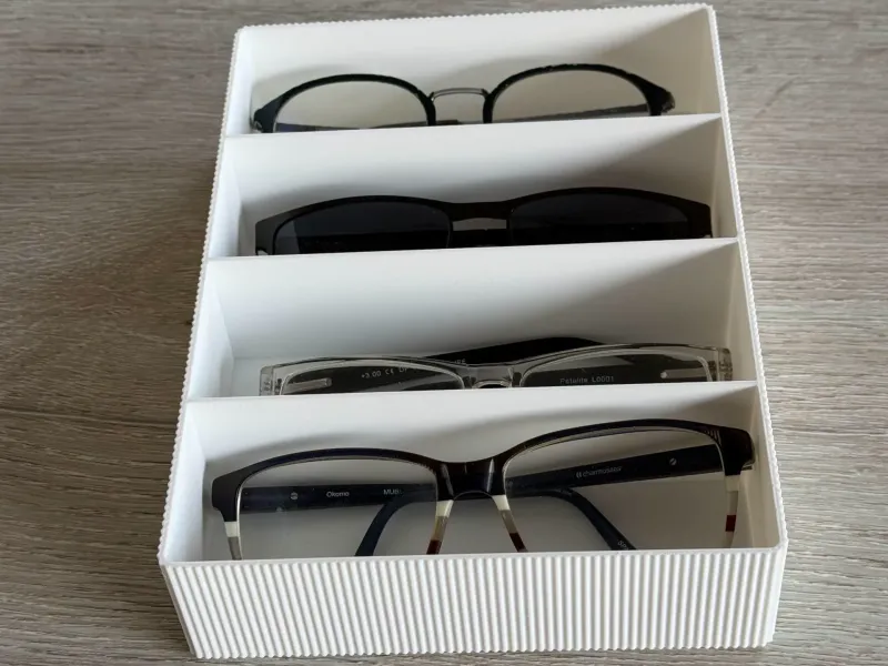 Modern glasses storage