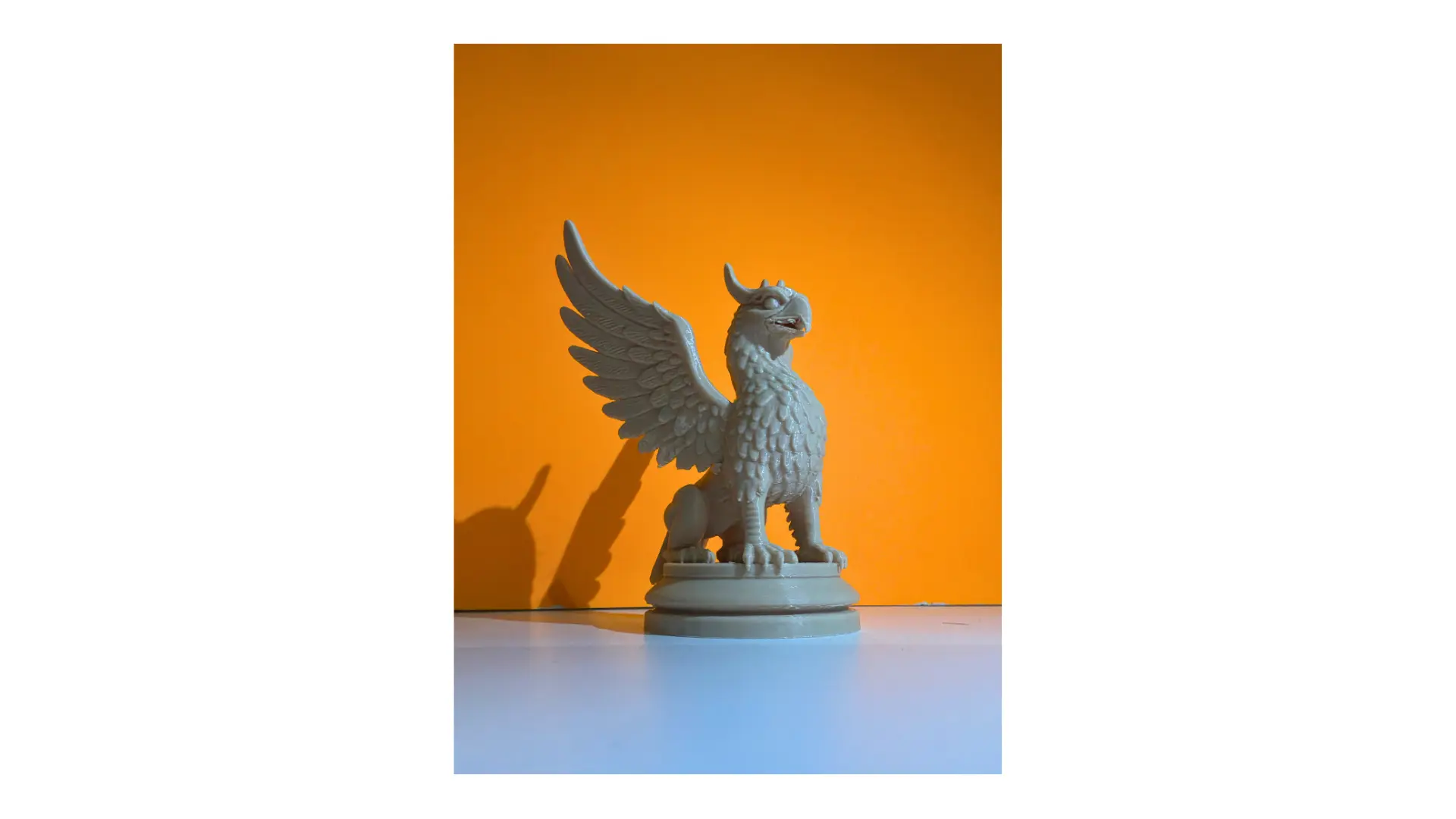 Griffin statue