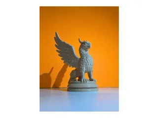 Griffin statue