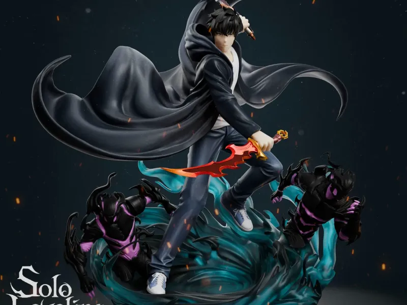 Sung Jinwoo - Solo Leveling STL File for 3D Print