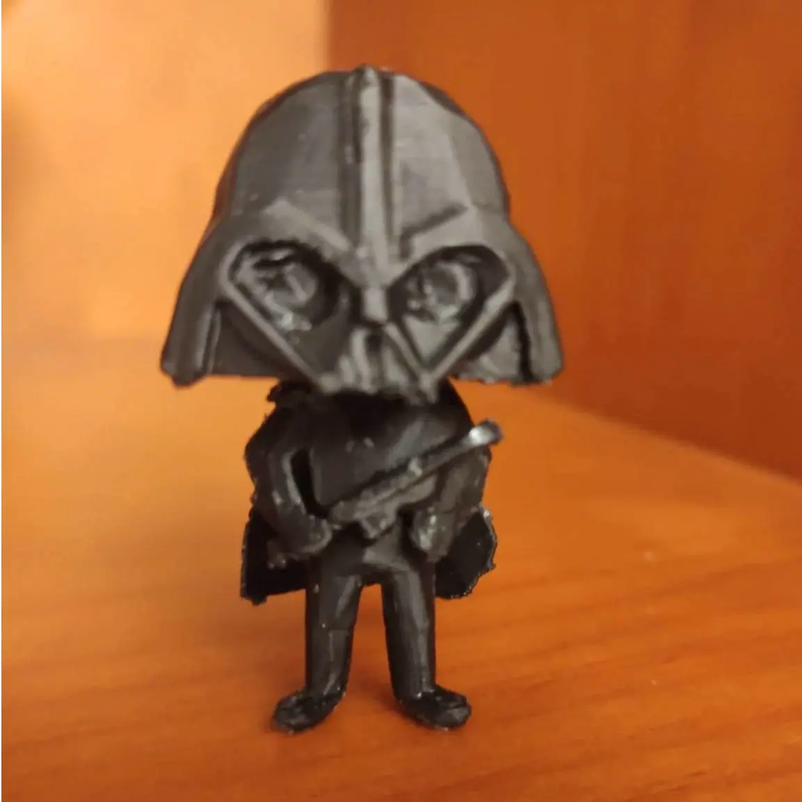 Miniature Darth Vader Poli Fan Art