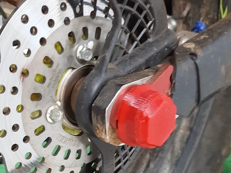 rear wheel nut protector Sherco trial