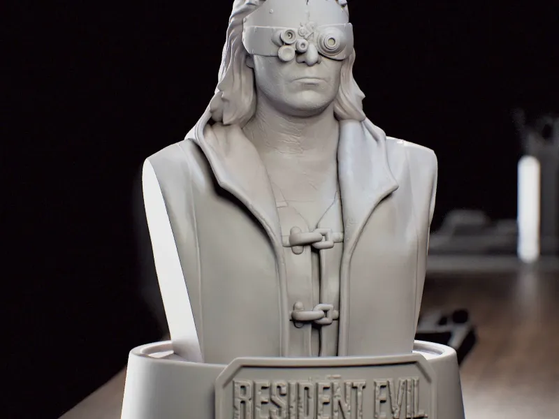 Buste de Victor Gideon Revil Requiem