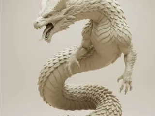 Dragão Lindworm Nórdico