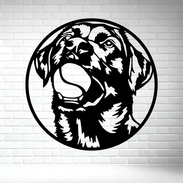 🐾 Wall Sculpture 2D – Labrador / Lab