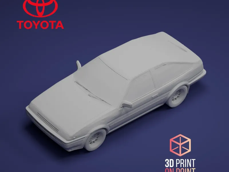 TOYOTA AE86 INITIAL D - 3D MODEL