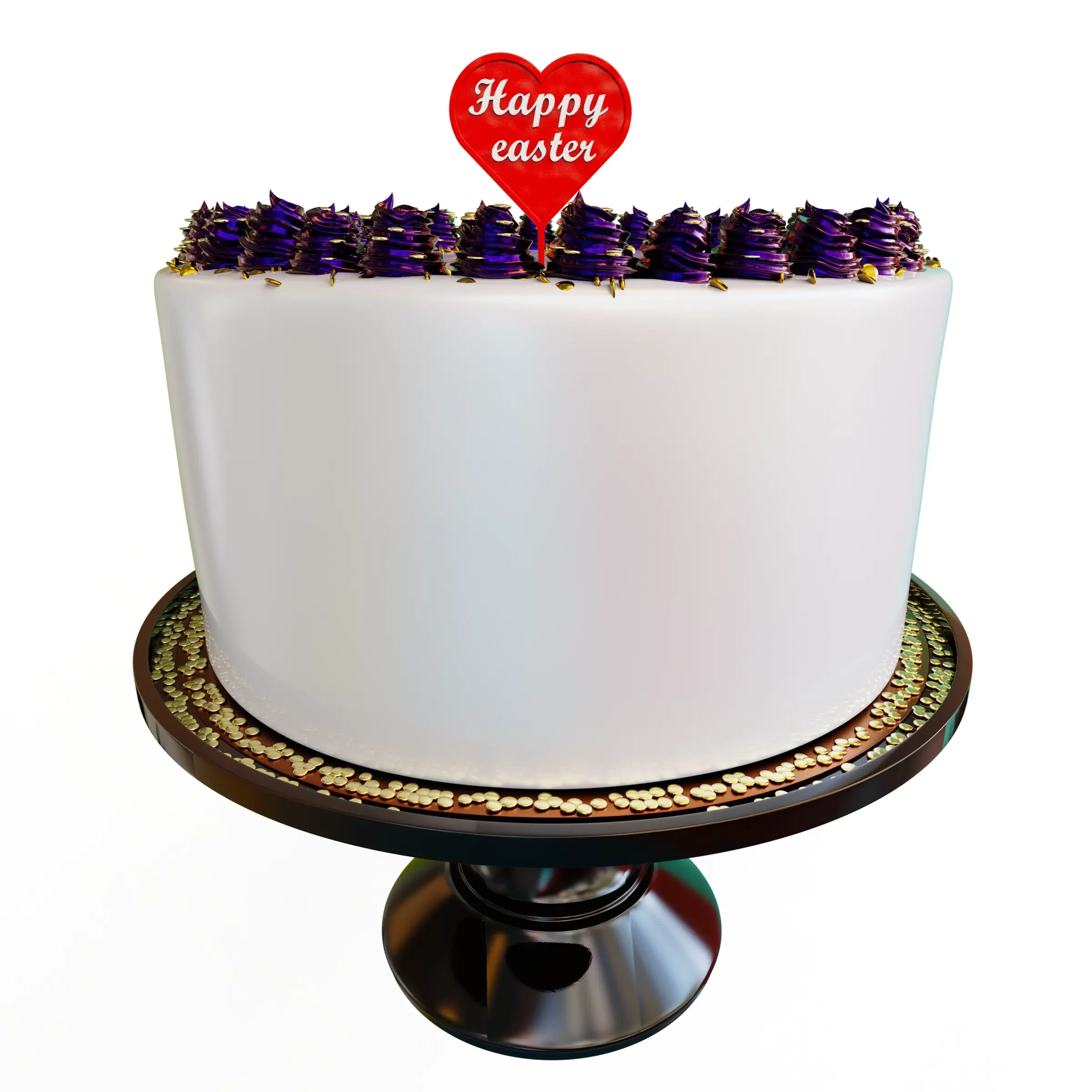 Happy Easter Cake Topper