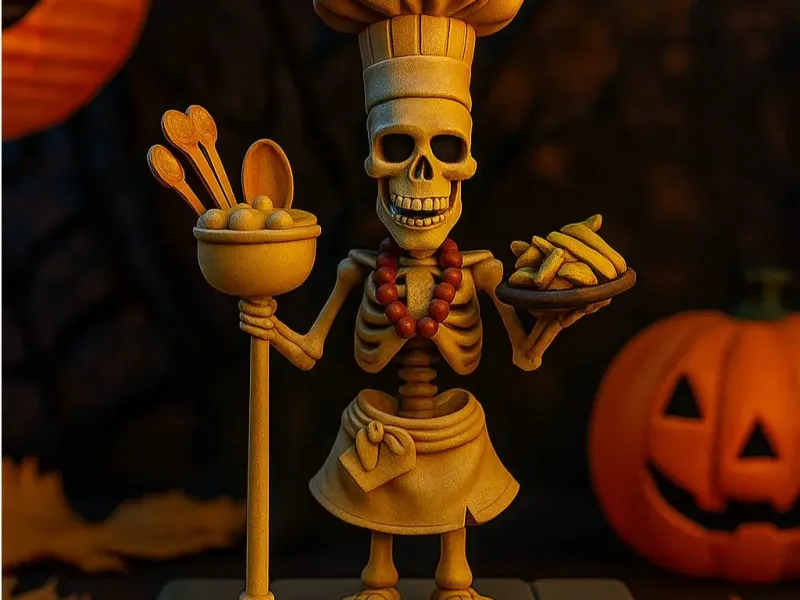 Skeleton Cook - Halloween