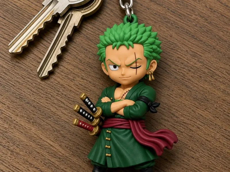 Llavero Zoro Chibi Keychain – One Piece