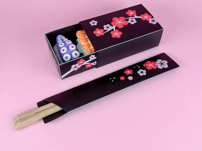 寿司愛好家のための寿司キット 🍣🍱🥢✨、ボックス＆箸