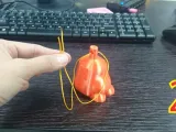 3D robot keychain ( angry)-3