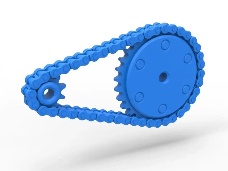 Chain drive Version 4 Scale 1:25