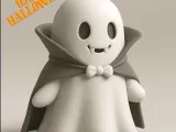 Chibi ghost haloween-0