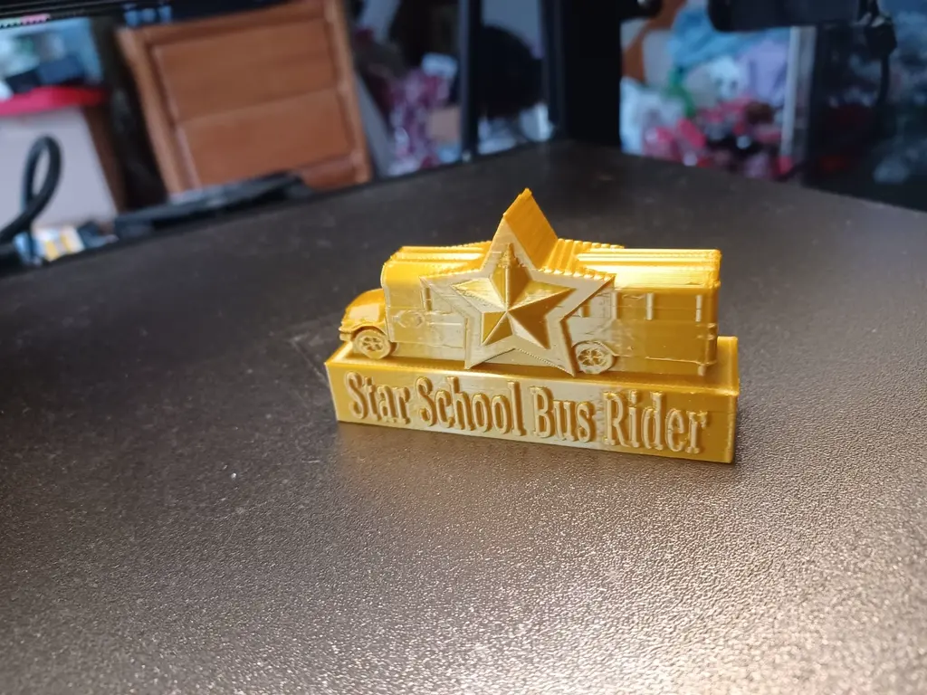 Star School Bus Rider Trophy v2