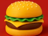 Hamburger decoration-0