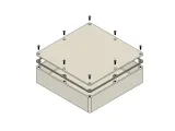 Air tight Rugged Box (175x175x40)-0