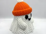 Knitted Halloween Ghost-2