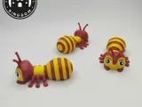 Flexi Tiny Ant, Keycahin version and 3mf files included-7