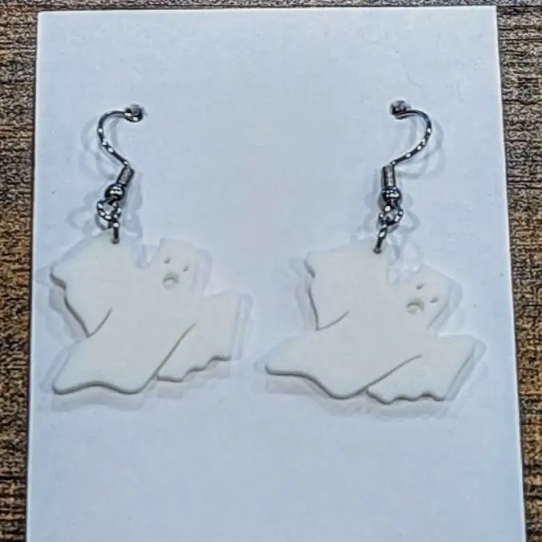 Ghost Halloween Earrings