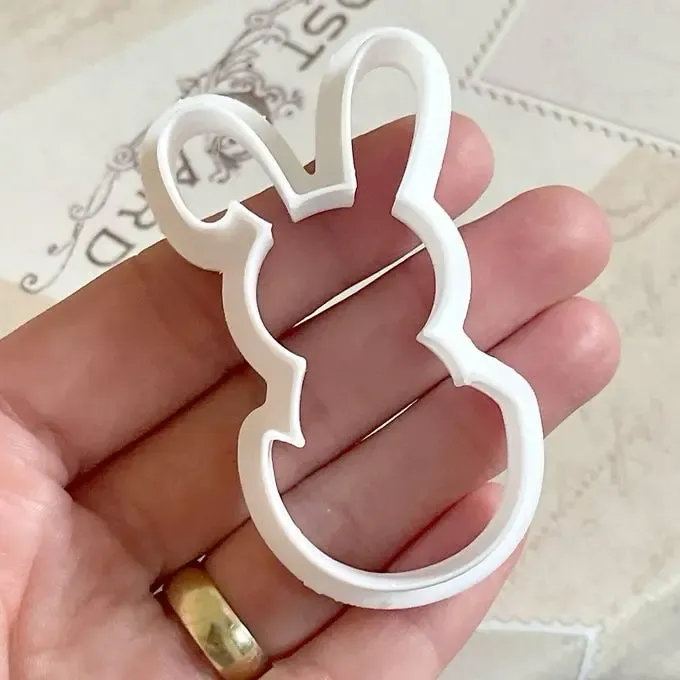 Bunny Cookie Cutter, 5 sizes, Easter Bunny, Shape, Egg
