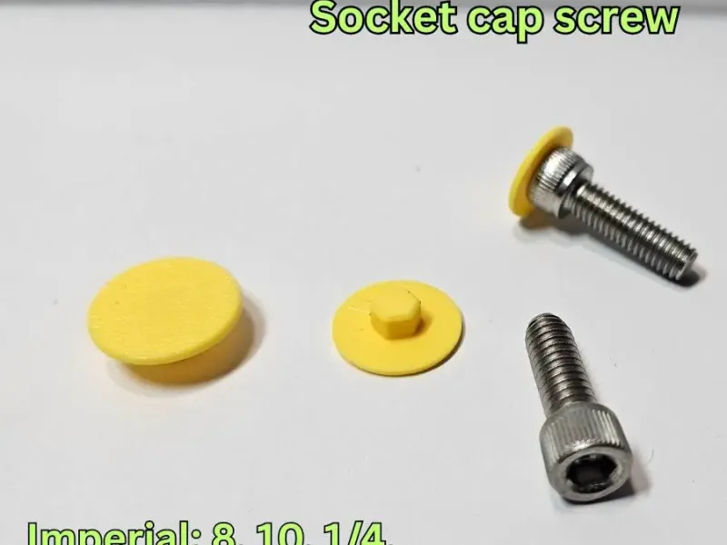 Imperial socket cap screw covers/caps