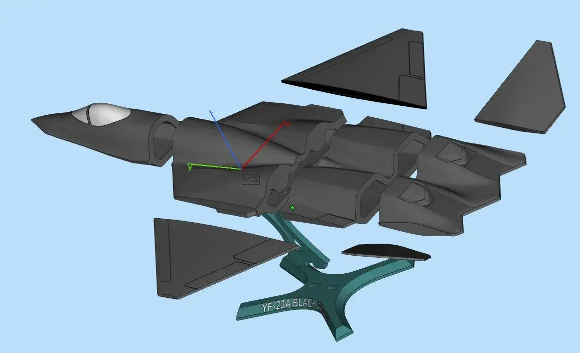 YF-23A Black Widow
