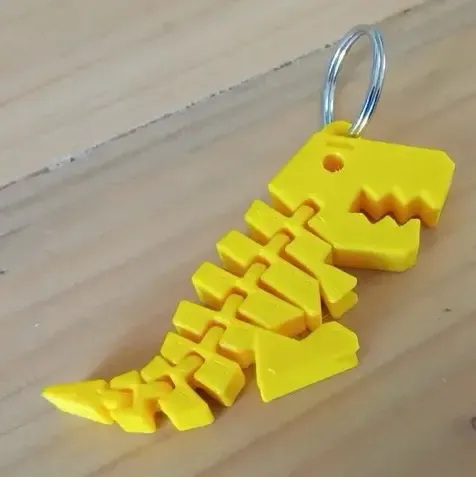 Flexi rex keychain