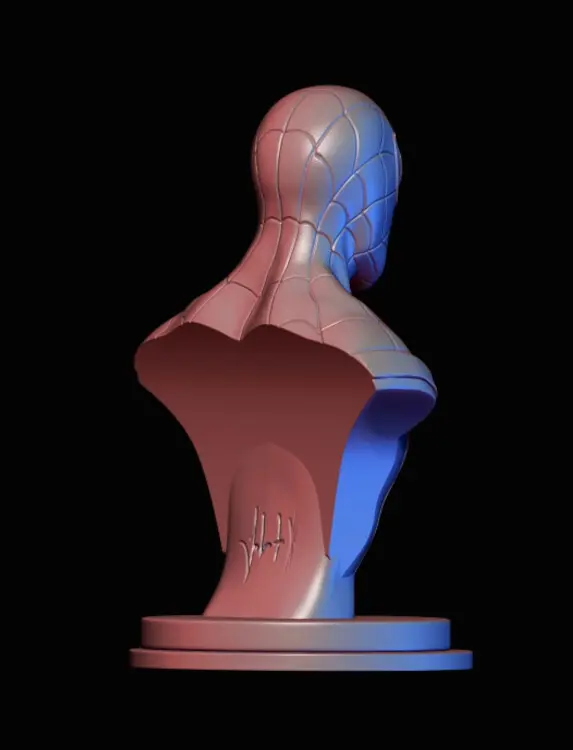 spider man bust