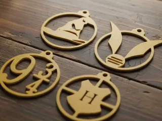 Harry Potter Christmas Ornaments