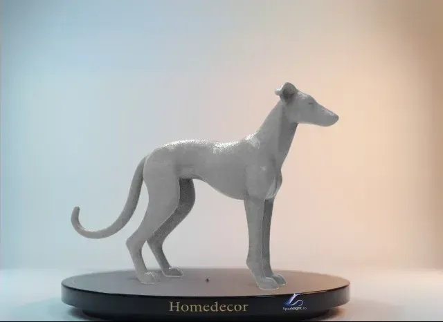 Greyhound dog 3D printable model