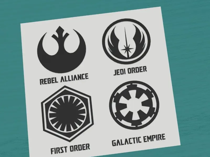 Rebel Alliance Jedi Order First Order Galactic Empire Star W