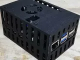 Raspberry Pi 5 Case with PoE HAT and NVMe Base Support-0