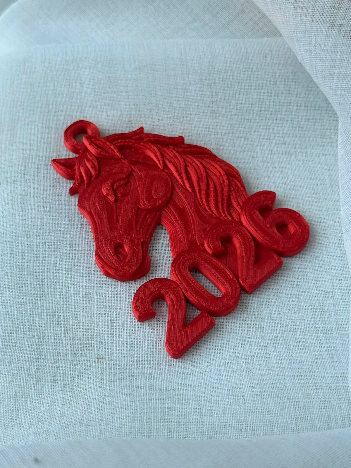 Christmas tree ornament - Horse 2026