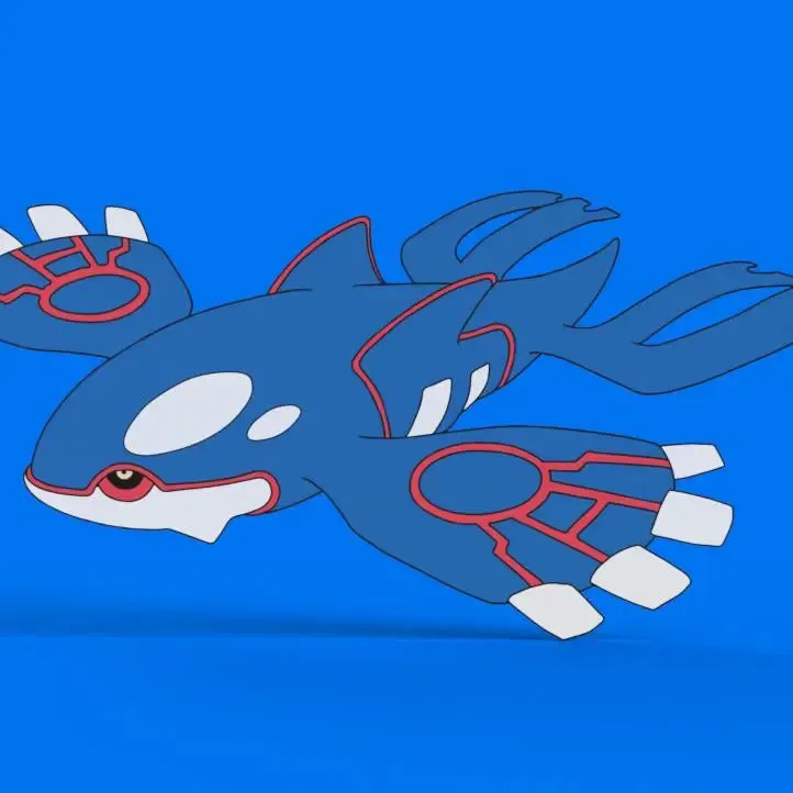 Kyogre Muurkunst
