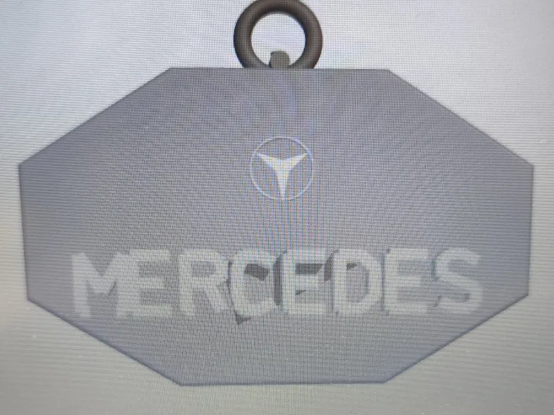 Keychain Mercedes 