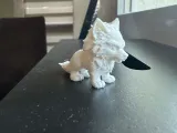 Fenrir Mini Model – Ultra Detailed Fantasy Wolf-1
