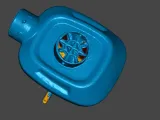 Electric pump 3D scan mesh-2