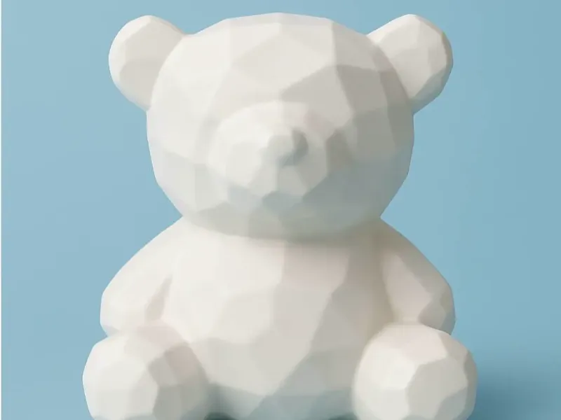 Teddy bear - decor and Piggybank model