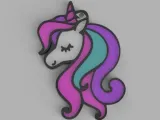 Llavero Unicornio-0