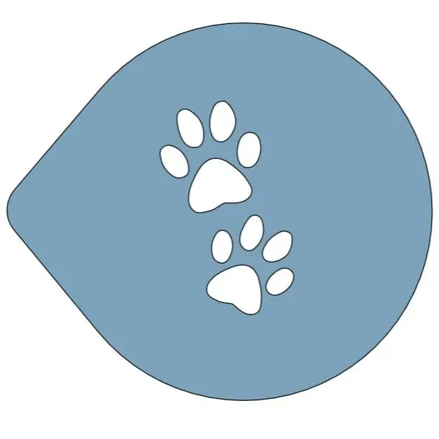 Paw Coffee Stencil