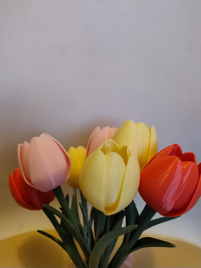 Decorative Tulip - Art - PLA - 3D printed product - фото 5