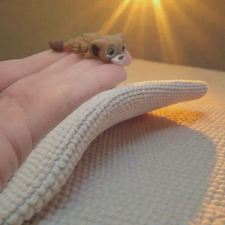 3D Tinys Baby Nala Comes Glass eye file