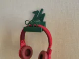Wall Headphone Stand – Olympic-Inspired Mount with marker-2