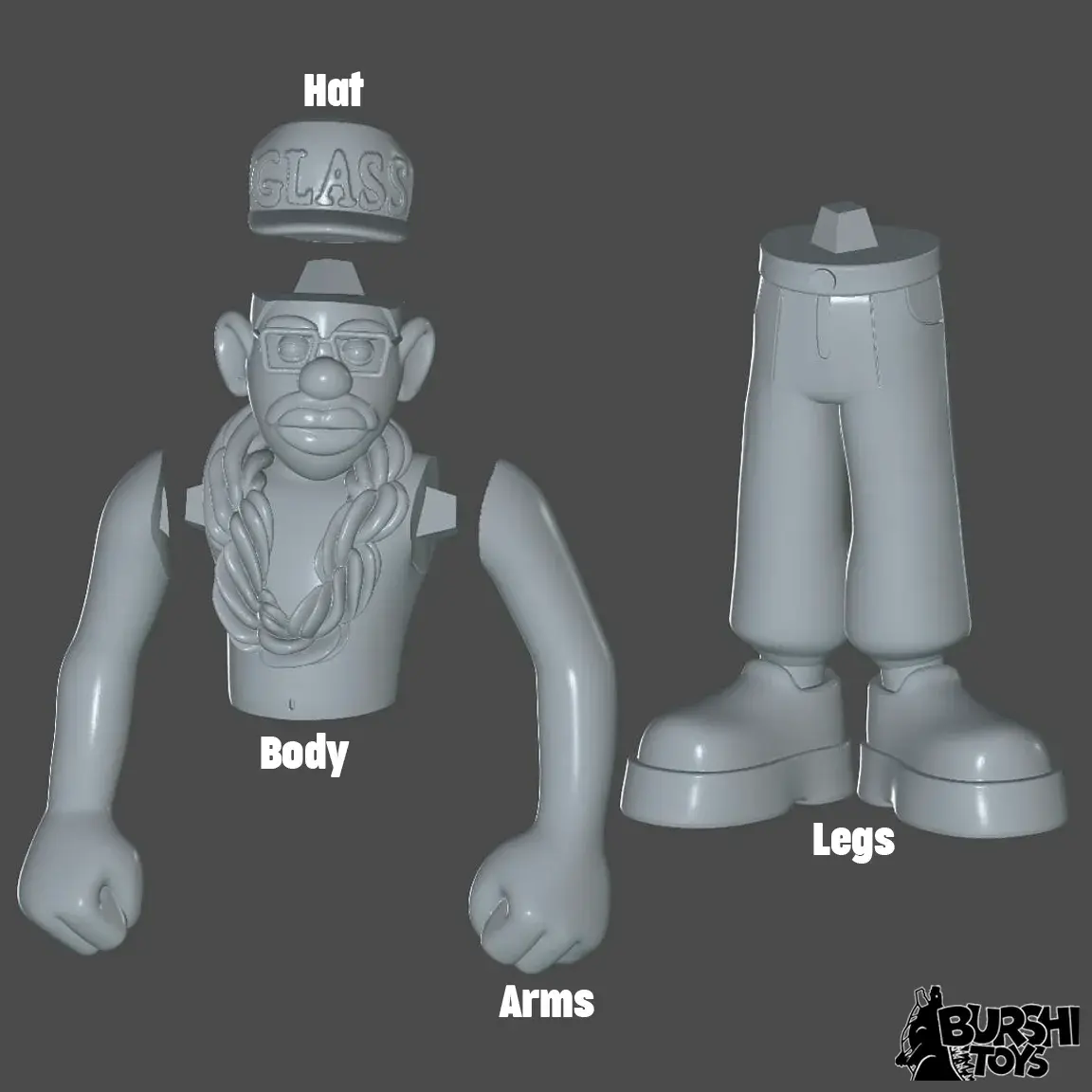 Other STL Download - Tyler, the Creator ARTTOY - Don't Tap the