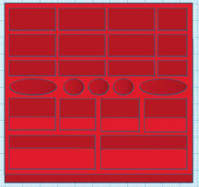 Cheap multi object storage desk organizer