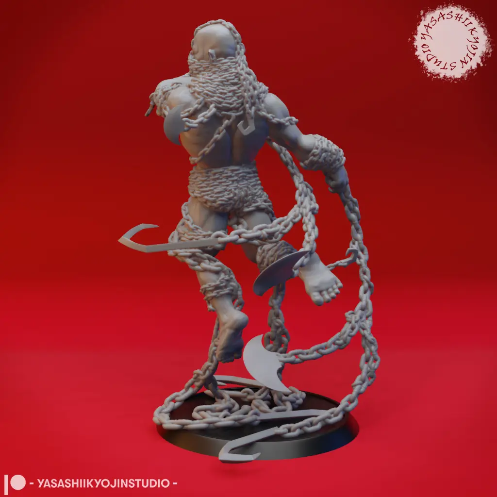 Chain Devil - Tabletop Miniature (Pre-Supported)